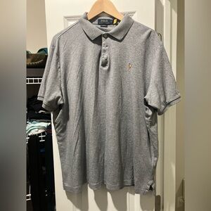 Ralph Lauren Classic Gray Polo Shirt for Men